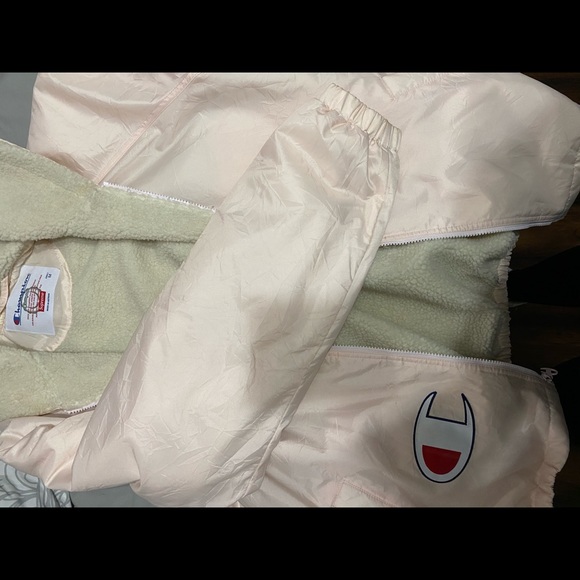 Supreme X Champion sherpa lined hooded jacket - Picture 2 of 4